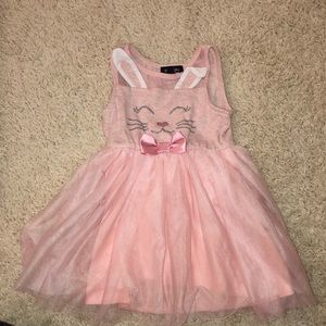 Never worn Pink Bunny Dress 2T. Adorable!